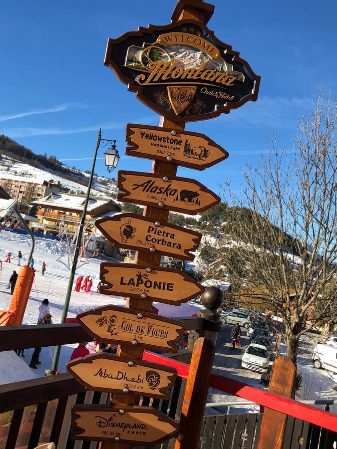 Montana Chalet Hotel & Spa Le Sauze Luaran gambar